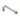 Meir Round Wall Shower Curved Arm 400mm - Champagne