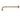 Meir Round Wall Shower Curved Arm 400mm - Champagne