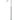 Round Paddle Freestanding Bath Spout and Hand Shower - Polished Chrome