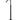 Round Paddle Freestanding Bath Spout and Hand Shower - Matte Black