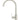 Meir Round Gooseneck Kitchen Mixer Tap with Paddle Handle - PVD Brushed Nickel