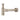Meir Round Bottle Trap for 32mm basin waste and 40mm outlet - Champagne