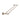 Meir Round Double Towel Rail 600mm - Champagne