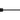 Square Guest Towel Rail - Matte Black