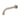 Meir Universal Round Curved Spout - Champagne