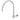 Round High-Rise Swivel Wall Spout - Polished Chrome