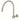 Round High-Rise Swivel Wall Spout - PVD Brushed Nickel