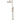 Round Combination Shower Rail, 300mm Rose, Single Function Hand Shower - Champagne