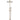 Round Combination Shower Rail, 300mm Rose, Single Function Hand Shower - Champagne
