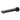 RUSHY Black Bathtub/Basin Wall Spout