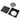 120*120mm Matte Black Shower Grate Floor Waste Drain Smart Insert Tile Outlet 85mm
