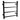 Square Black Electric Heated Towel Rack 4 Bars