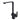 Black Kitchen Sink Mixer Tap