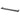 RUSHY - 600mm Black Double Towel Rail