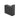 IVANO Series Square Black Robe Hook
