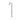 Bella Vista Mica Gooseneck Freestanding Outdoor Shower Black