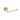 LUCID PIN - Light Brushed Gold Toilet Paper Holder