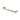 RUSHY Brushed Nickel Towel Ring 300mm