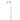 Chrome Square Floor Standing Mixer (Brass)