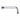 Round Brushed Nickel Stainless Steel Wall Mounted Shower Arm 400mm