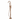 Round Brushed Copper Freestanding Bath Mixer With Handheld Shower