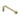 Meir Round Wall Shower Curved Arm 400mm - PVD Tiger Bronze