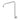 Meir High Rise Shower Arm - Polished Chrome