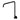Meir High Rise Shower Arm - Matte Black