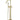 Round Pinless Freestanding Bath Spout and Hand Shower - PVD Tiger Bronze