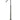 Round Pinless Freestanding Bath Spout and Hand Shower - Shadow Gunmetal