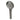 Meir Round Hand Shower Three-Function - Shadow Gunmetal