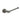 Meir Round Toilet Roll Holder - Shadow Gunmetal