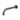 Meir Universal Round Curved Spout - Shadow Gunmetal