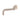 Meir Round Swivel Wall Spout - Champagne