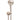 Round Hand Shower on Swivel Bracket - Champagne