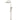 Round Combination Shower Rail 200mm Rose, Three Function Hand Shower - PVD Brushed Nickel