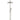 Round Combination Shower Rail 300mm Rose, Three Function Hand Shower - PVD Brushed Nickel