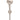 Meir Round Three Function Hand Shower on Fixed Bracket - Champagne