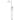 Meir Round Gooseneck Shower Set with 200mm rose, Single-Function Hand Shower - Polished Chrome