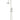 Meir Round Gooseneck Shower Set with 200mm rose, Single-Function Hand Shower - Brushed Nickel
