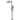 Round Gooseneck Shower Set with 300mm rose, Three-Function Hand Shower - Shadow Gunmetal