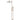 Meir Round Gooseneck Shower Set with 300mm rose, Single-Function Hand Shower - Champagne