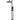 Meir Round Gooseneck Shower Set with 300mm rose, Single-Function Hand Shower - Matte Black