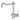 Modern National Bordeaux Kitchen Mixer Chrome