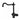 Modern National Bordeaux Kitchen Mixer Black