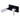 Vivo Noir Wall Basin Mixer, Chrome & Black