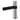 Zenon Noir Basin Mixer, Chrome & Black